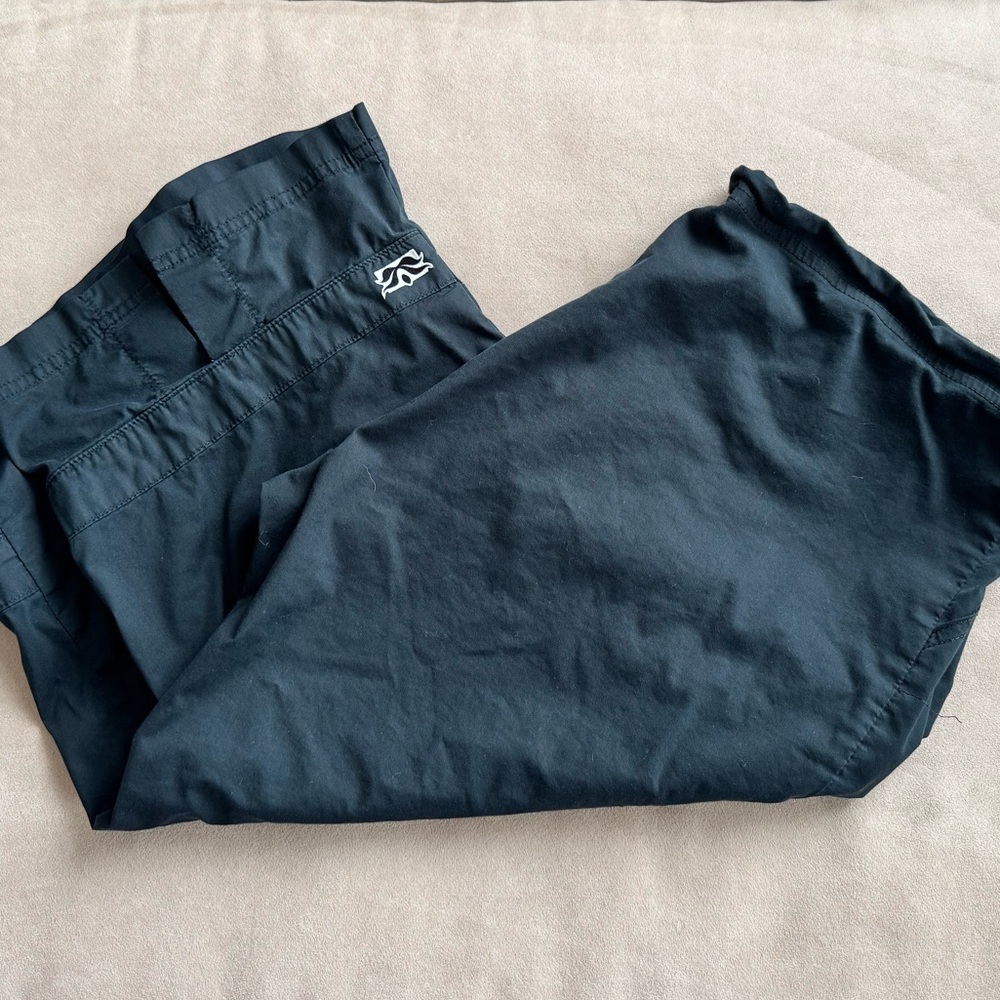 Be Present yoga pants crops black xl